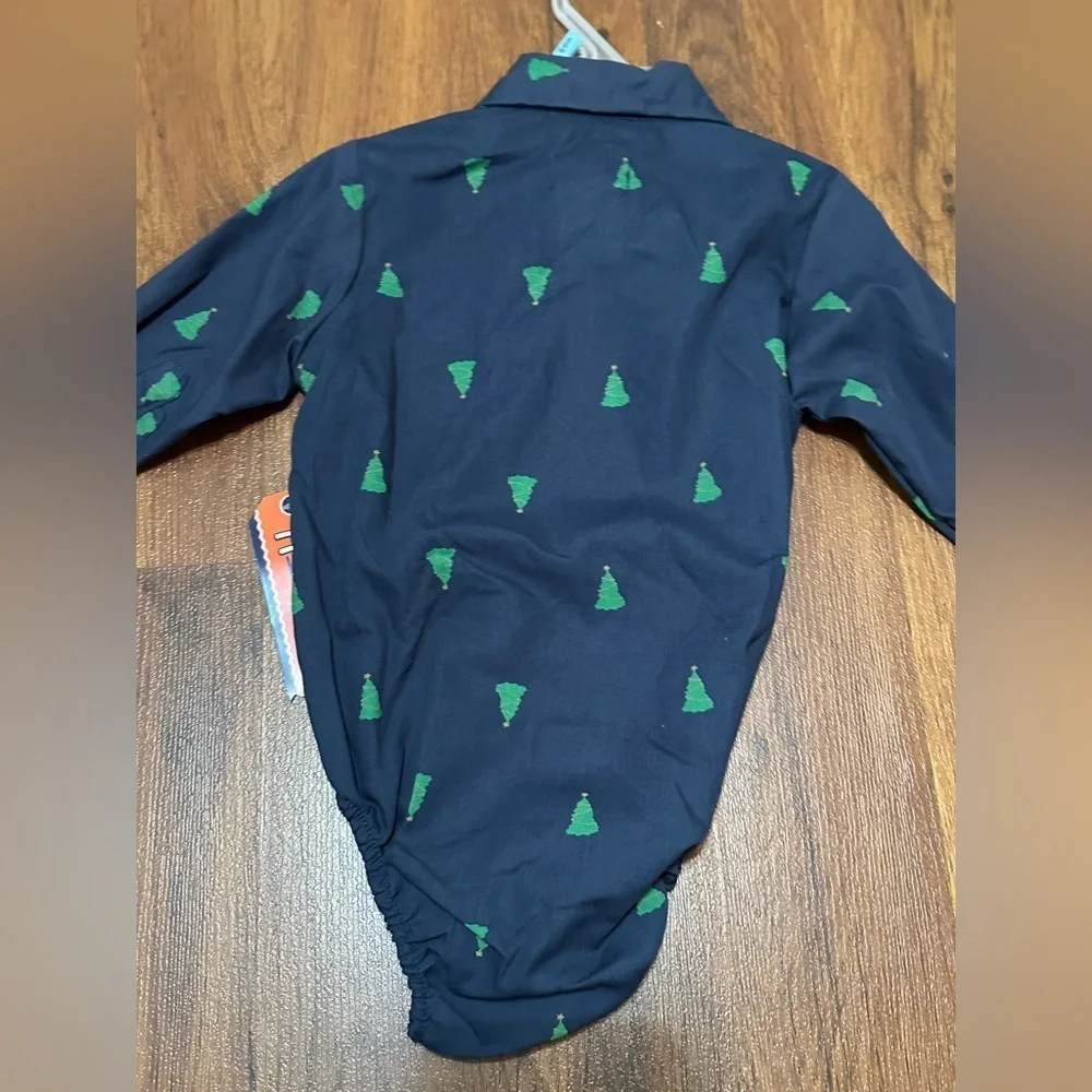 Kids Navy and Tan Matching Set